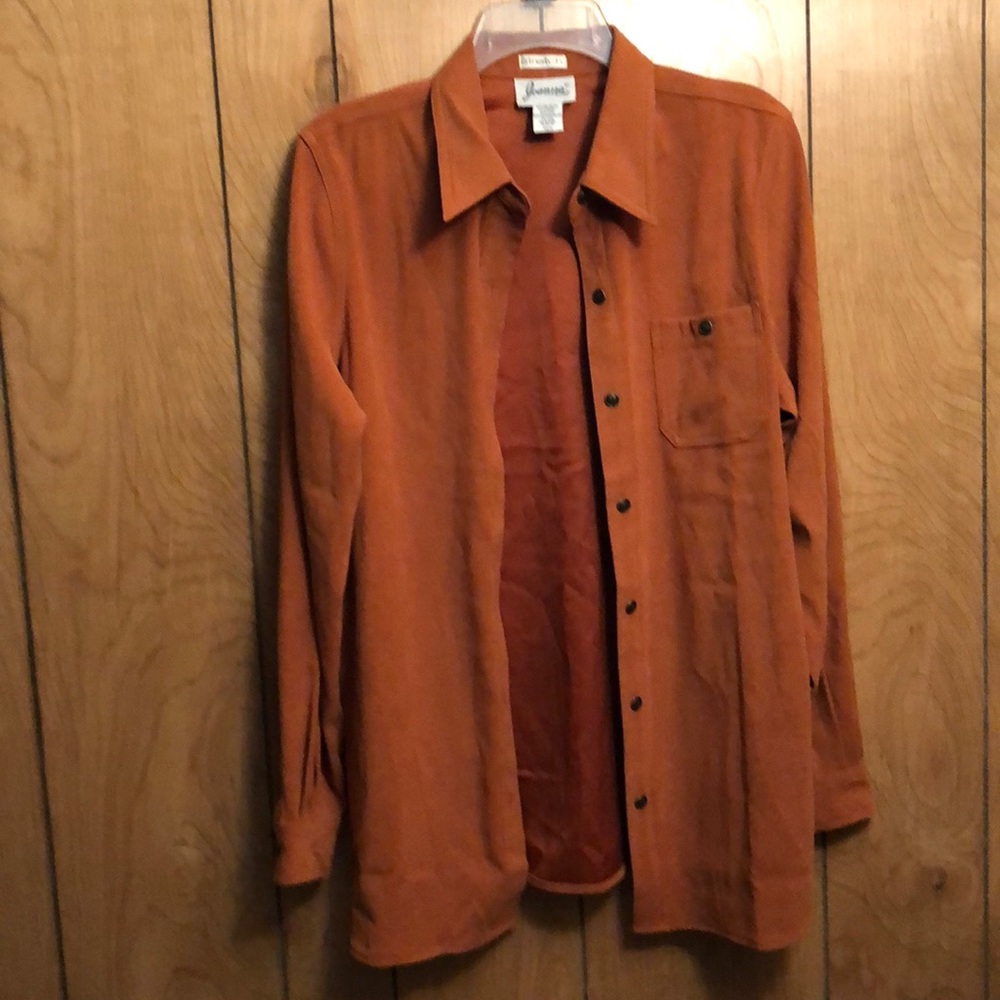 Beautiful fall orange light jacket